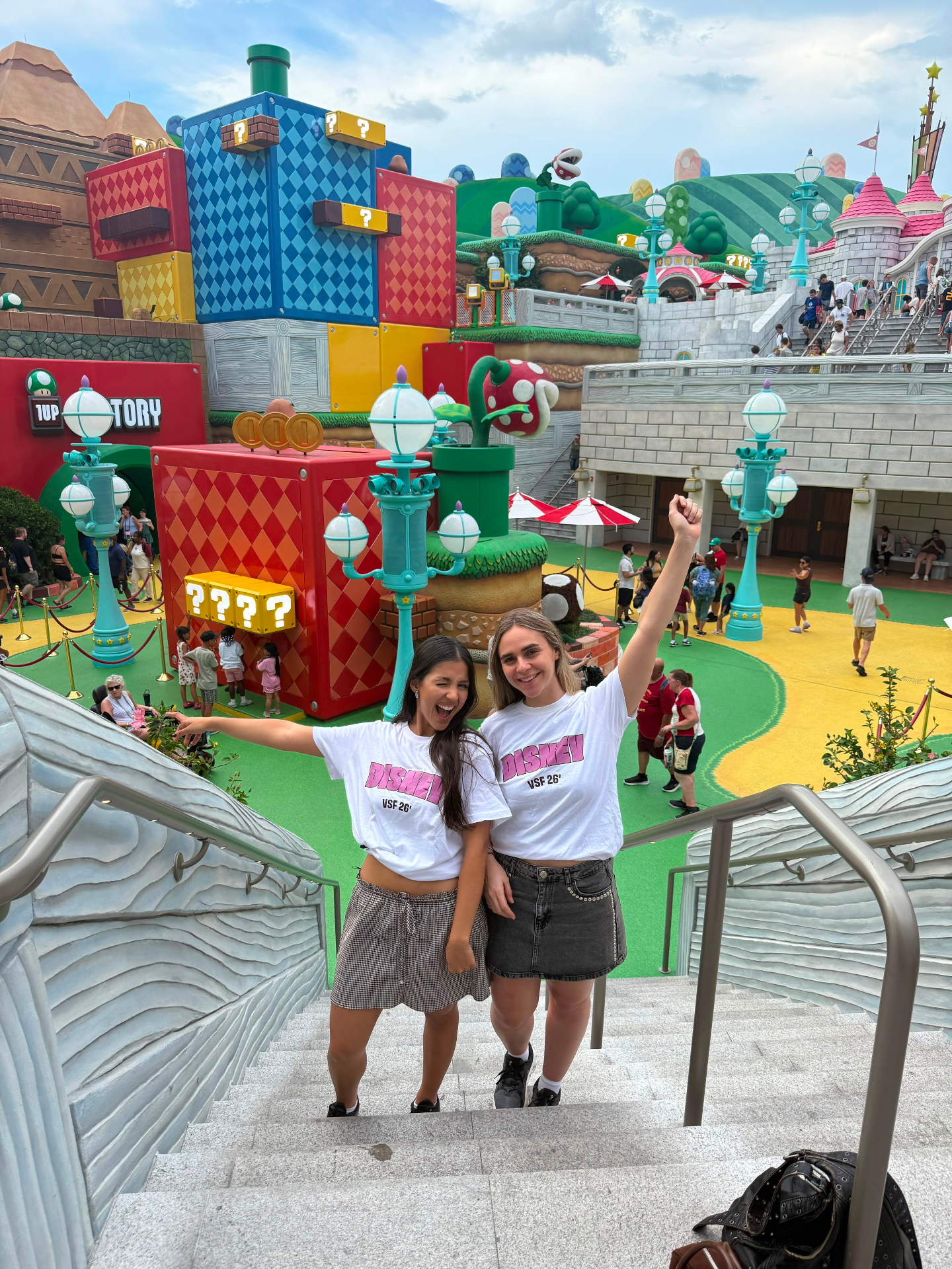 Viajeras VSF en Super Nintendo World